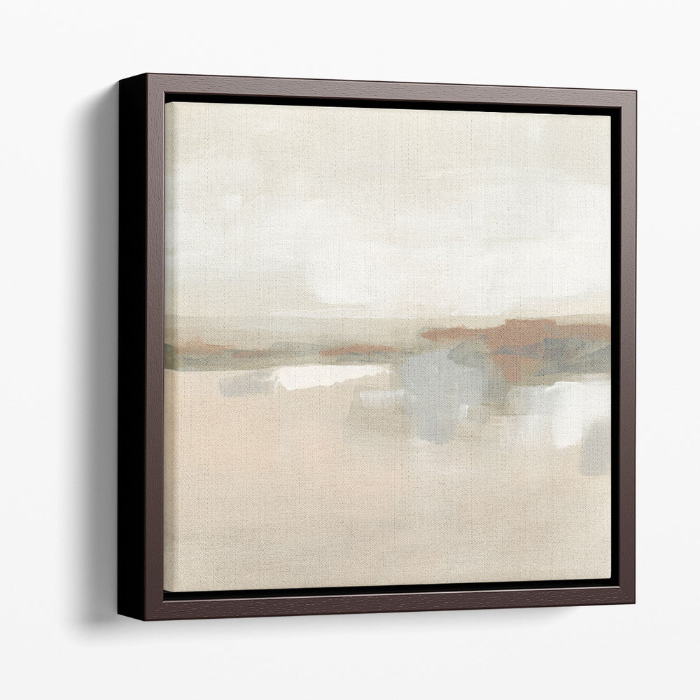 Neutral Coast Mirage II - Canvas Print Wall Art