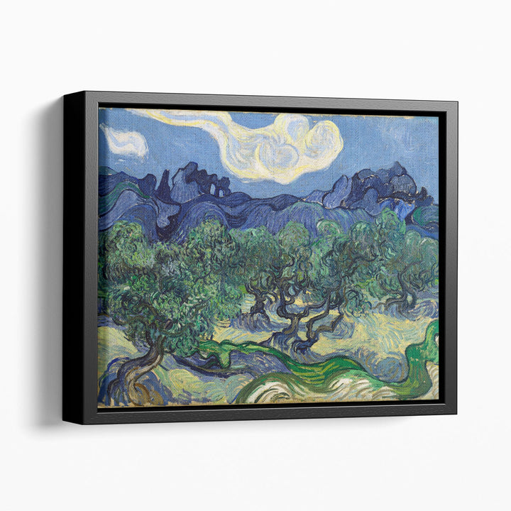 Alpille mountain wall decor in fine art style