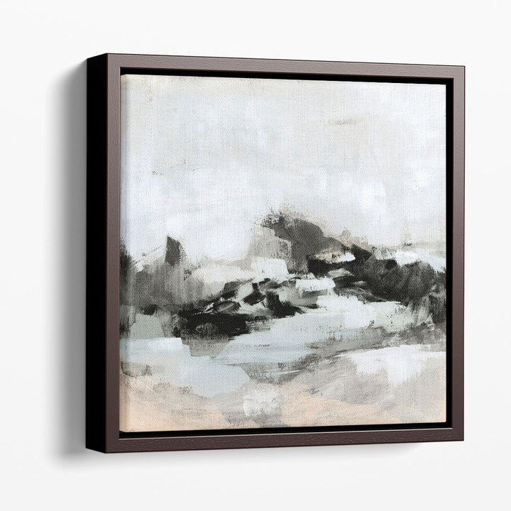 Obsidian Tundra I - Canvas Print Wall Art