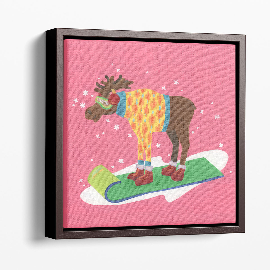 Winter FUN-imals II - Canvas Print Wall Art