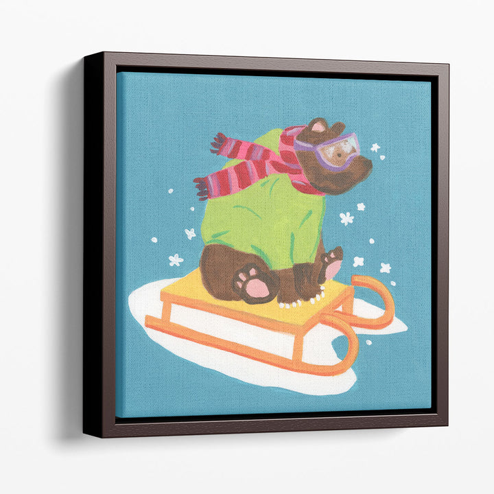 Winter FUN-imals III - Canvas Print Wall Art