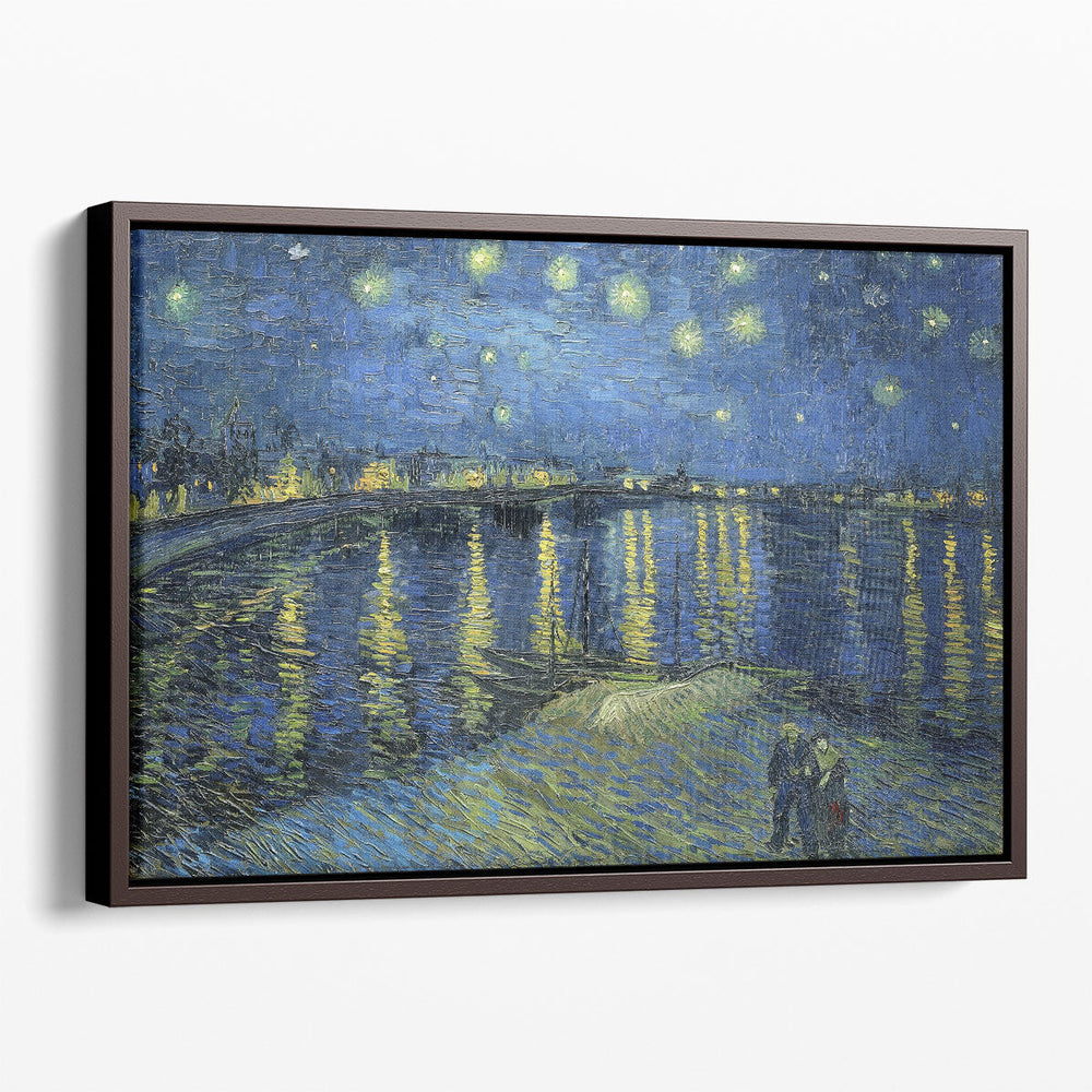 Starry Night Over the Rhone, 1888 - Canvas Print Wall Art