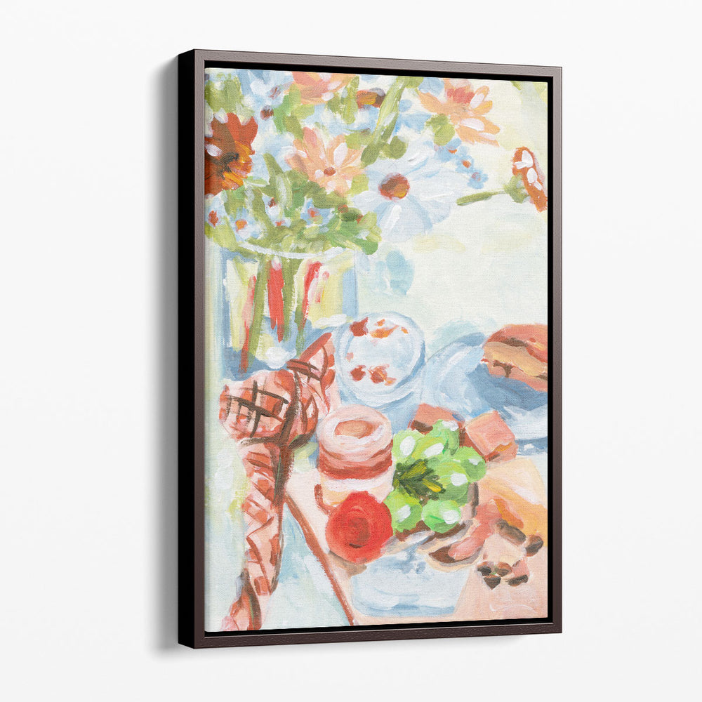 A Lovely Picnic I - Canvas Print Wall Art