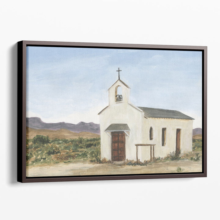 Desert Chapel I - Canvas Print Wall Art