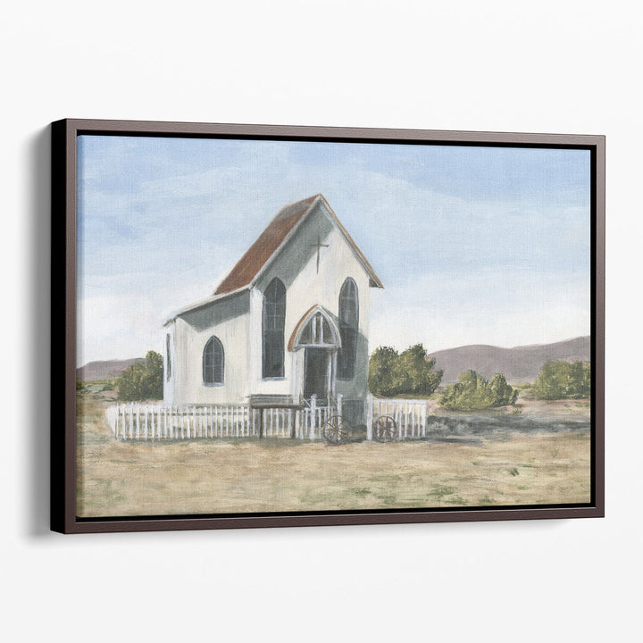 Desert Chapel II - Canvas Print Wall Art