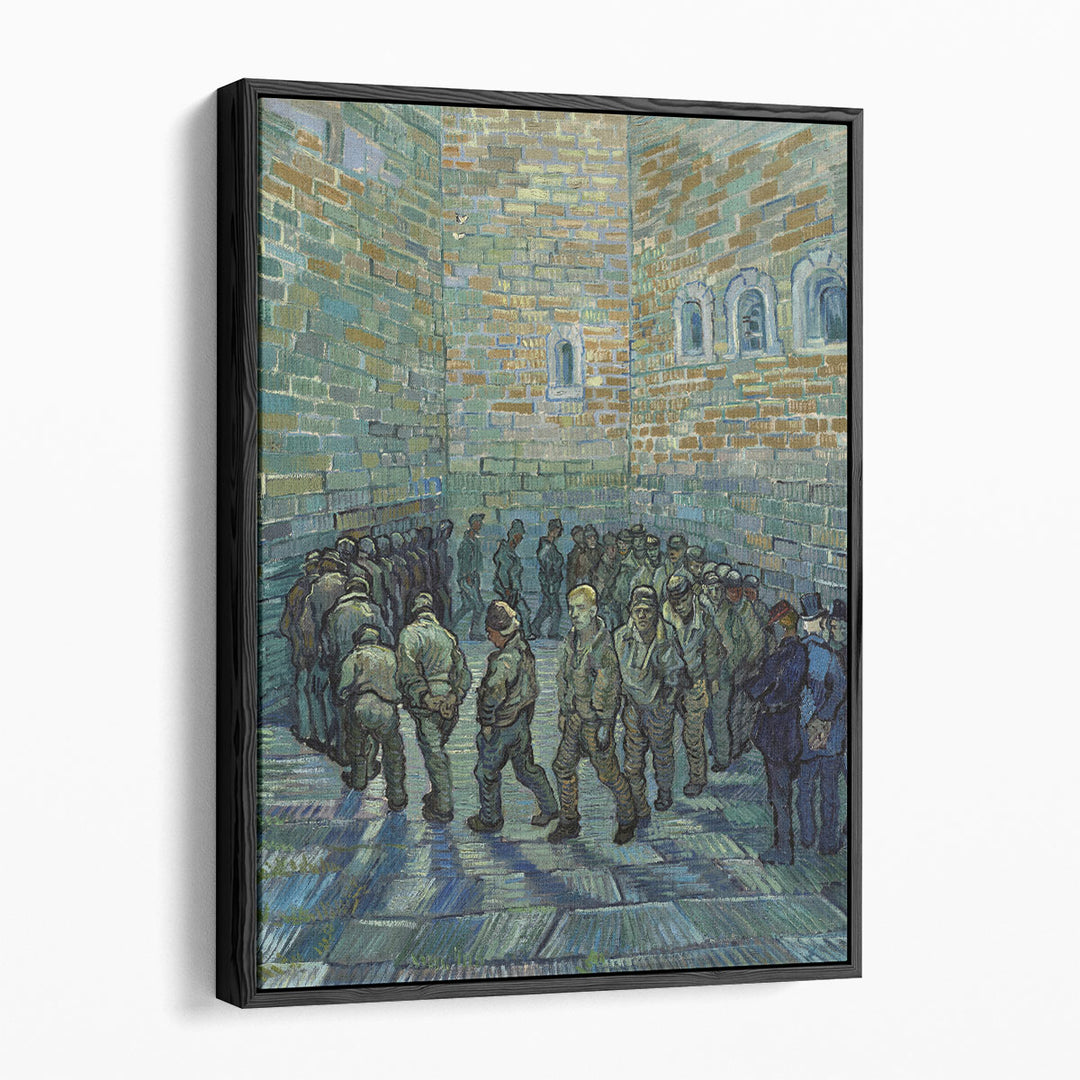 Prisoners Exercising, 1890 - Canvas Print Wall Art