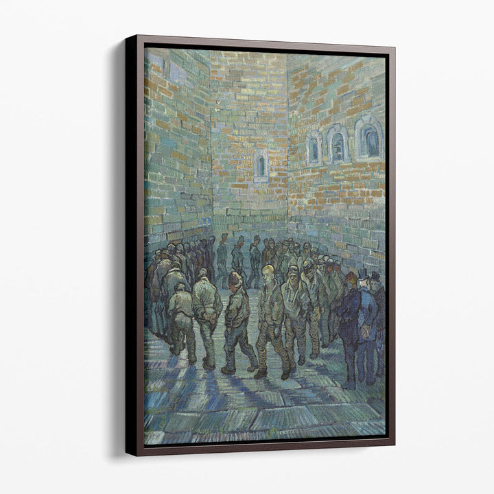 Prisoners Exercising, 1890 - Canvas Print Wall Art