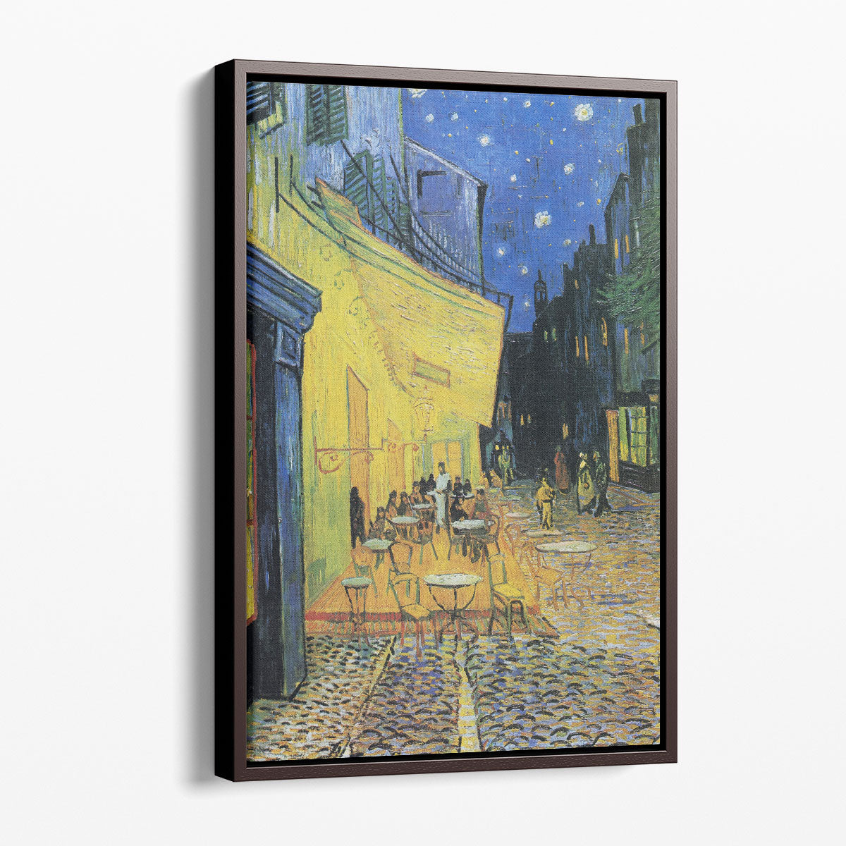 Vincent Van Gogh 'The Night Cafe (Pool Room), 1888' Gallery-Wrapped Canvas Wall Art (18 in store x 24 in, Ready to Hang)