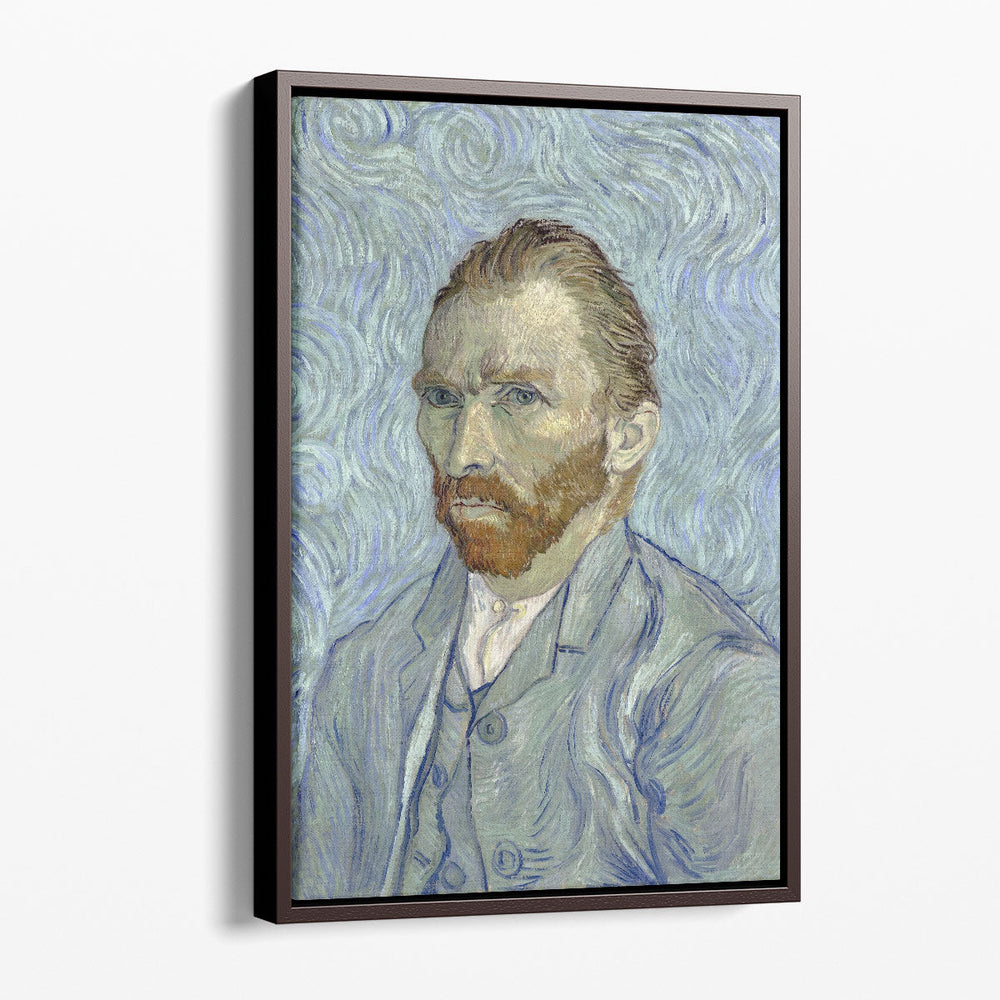 Vincent Van Gogh's Self-Portrait, 1889 - Canvas Print Wall Art