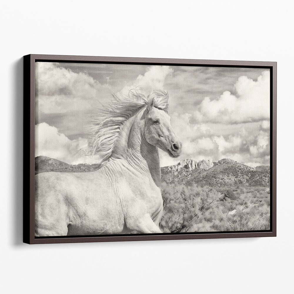 Free to Run - Canvas Print Wall Art