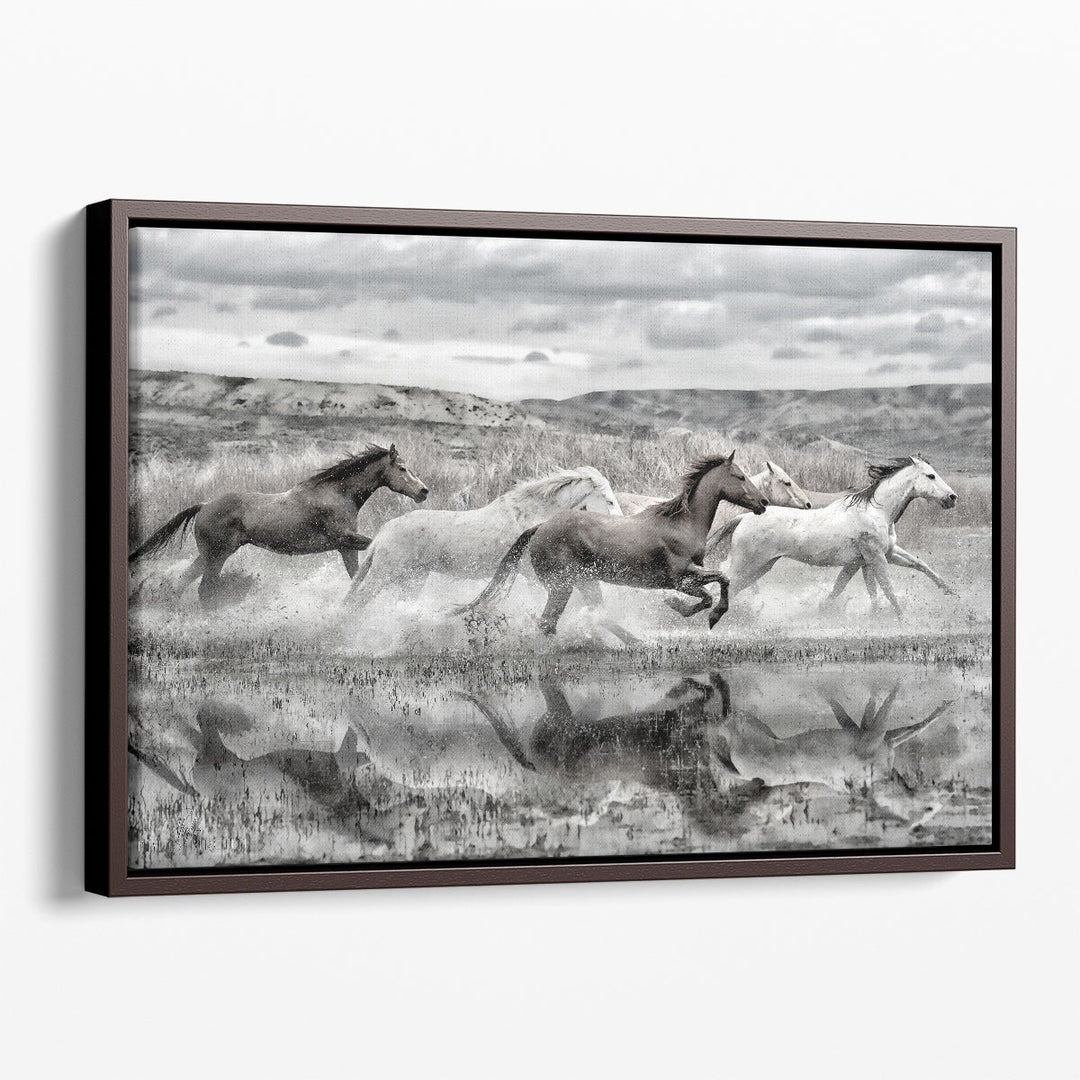 On The Run - Canvas Print Wall Art