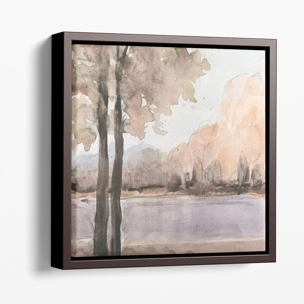 View Behind the Trees I - Canvas Print Wall Art