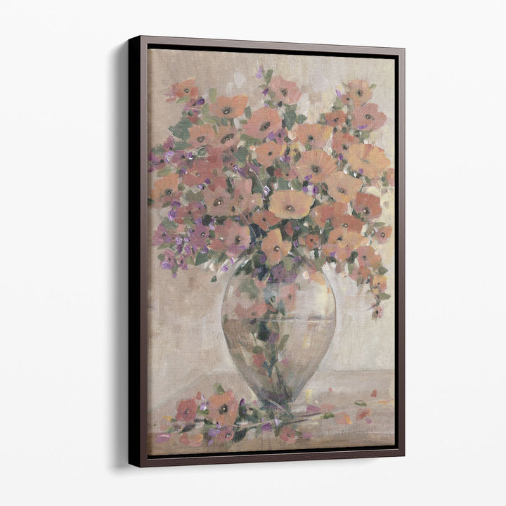 Flower Decoration I - Canvas Print Wall Art