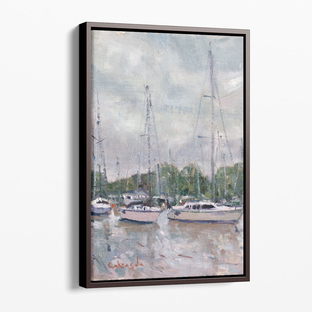 Wickford Sails - Canvas Print Wall Art