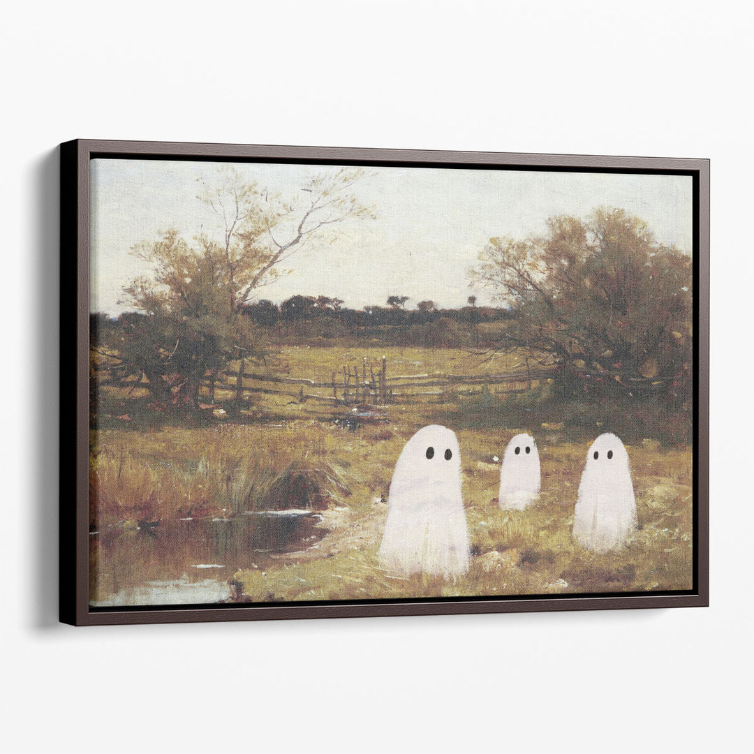 Antique Ghosties I - Canvas Print Wall Art