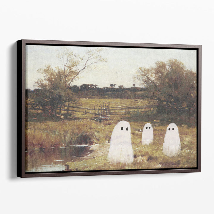 Antique Ghosties I - Canvas Print Wall Art