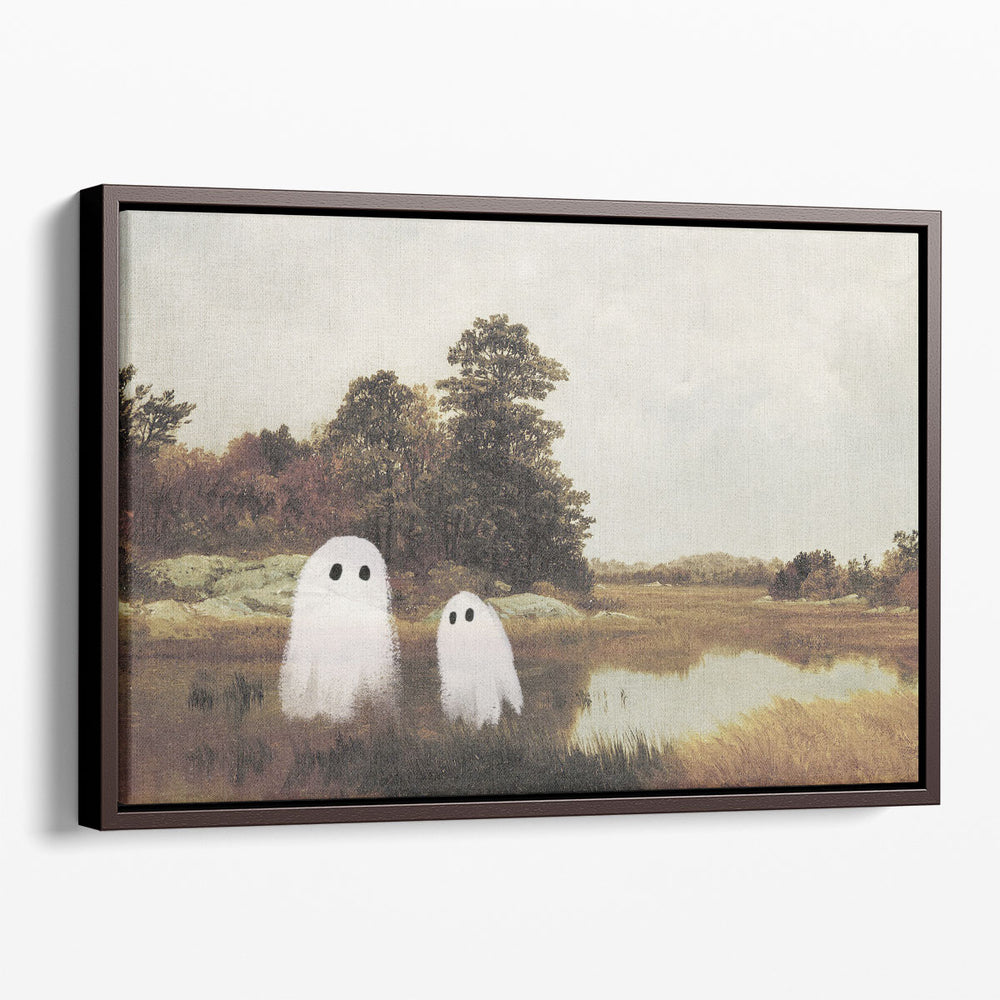 Antique Ghosties II - Canvas Print Wall Art