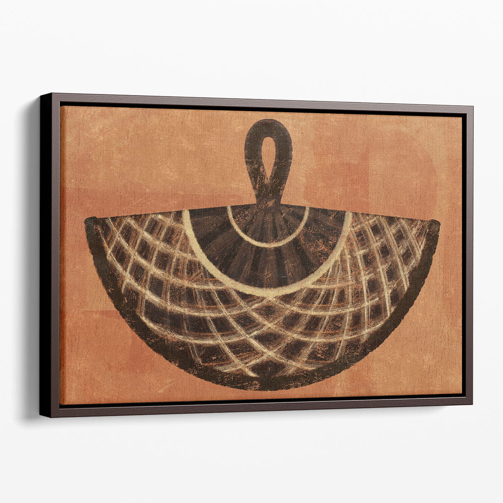 Woven Fans II - Canvas Print Wall Art