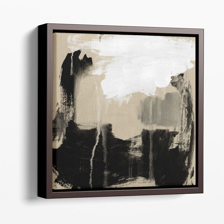 Onyx Equilibrium I - Canvas Print Wall Art