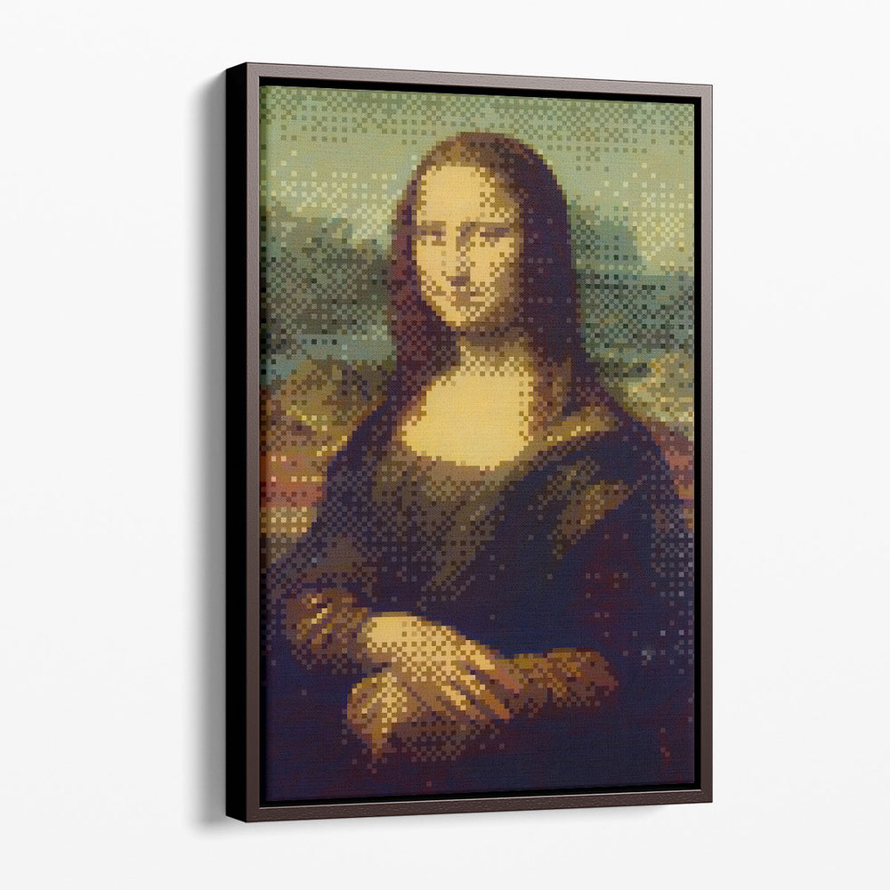 Famous Pixel Portraits II - Canvas Print Wall Art