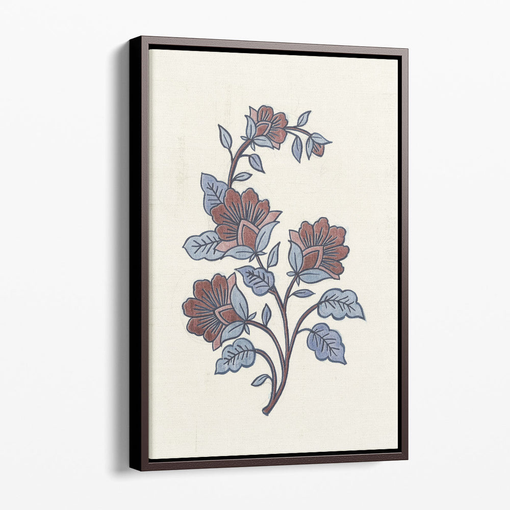 Hand Drawn Blooms II - Canvas Print Wall Art