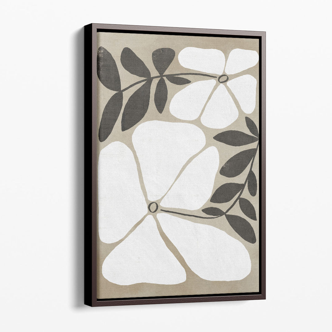 Melty Blooms II - Canvas Print Wall Art