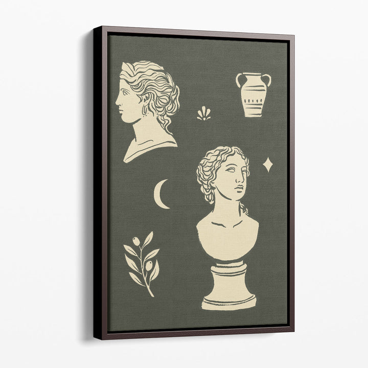 Statuary Collective I - Canvas Print Wall Art