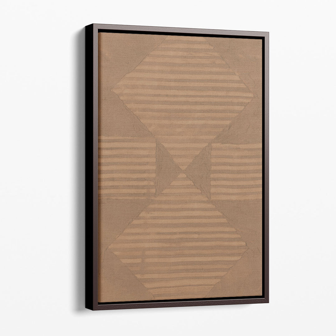 Terracotta Etching I - Canvas Print Wall Art