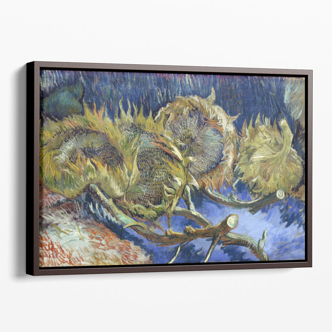 Four Withered Sunflowers, 1887 - Canvas Print Wall Art