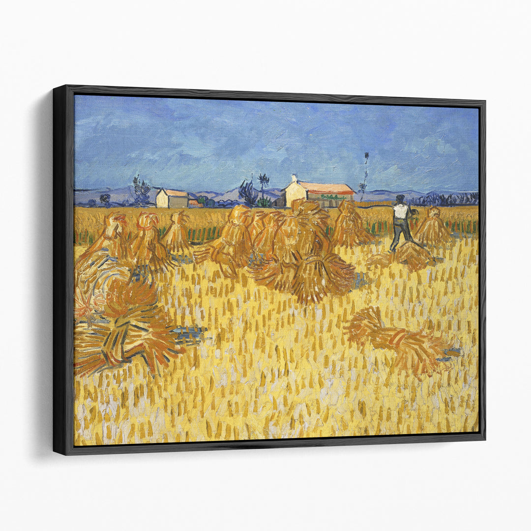 Harvest in Provence, 1888 - Canvas Print Wall Art