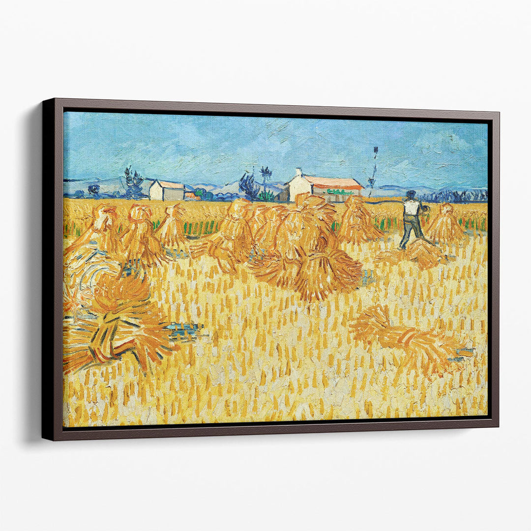 Harvest in Provence, 1888 - Canvas Print Wall Art