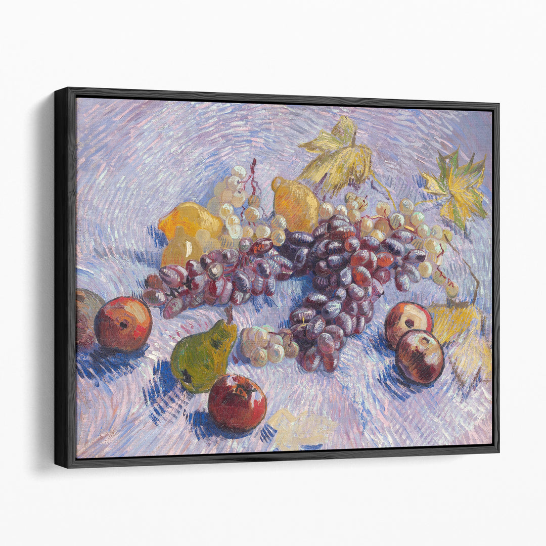 Grapes, Lemons, Pears, and Apples, 1887 - Canvas Print Wall Art