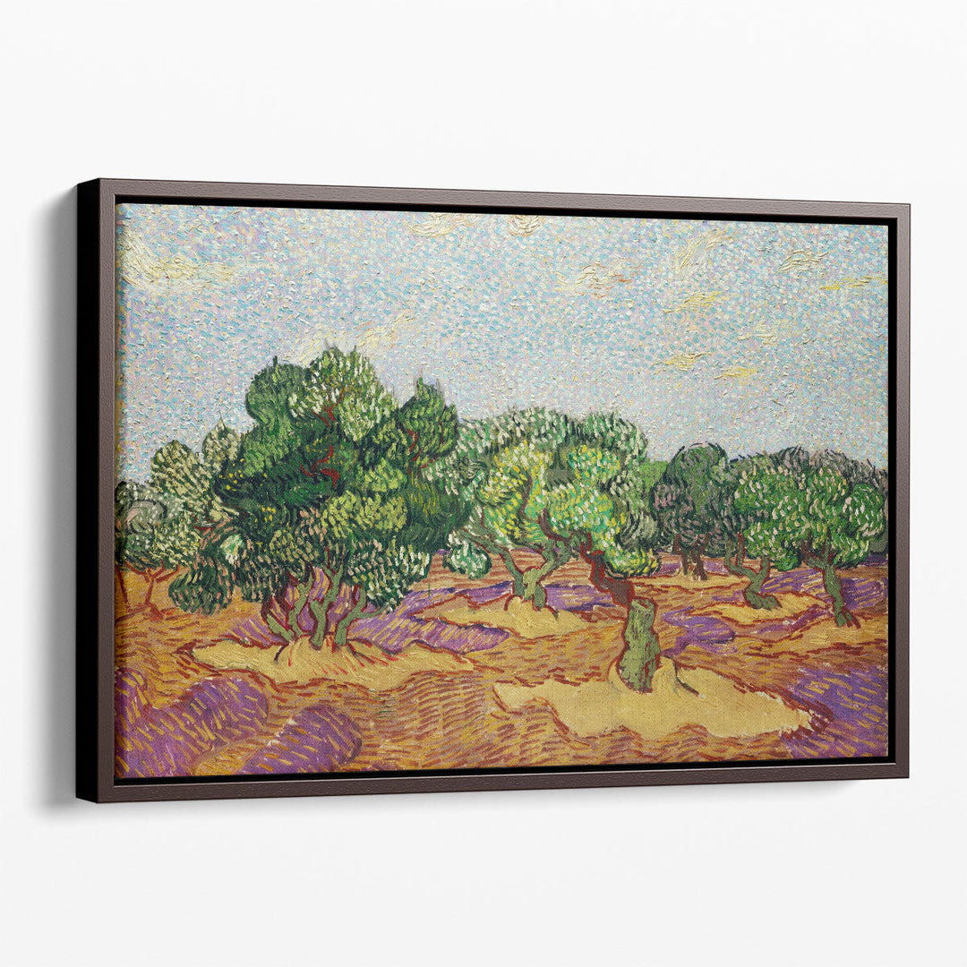 Olive Trees, 1889 - Canvas Print Wall Art