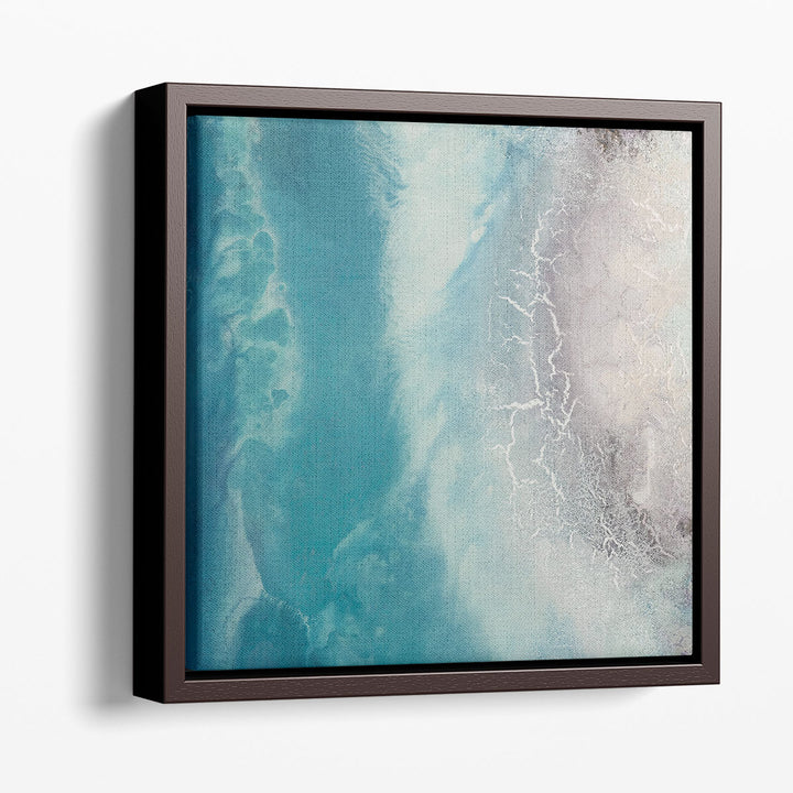 Ocean Drift 1 Square - Canvas Print Wall Art