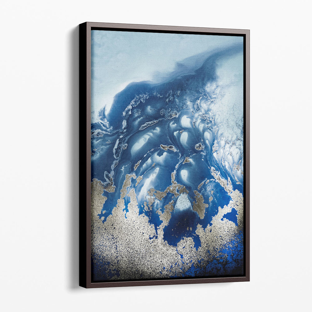 Ocean Wave Waltz  1 - Canvas Print Wall Art