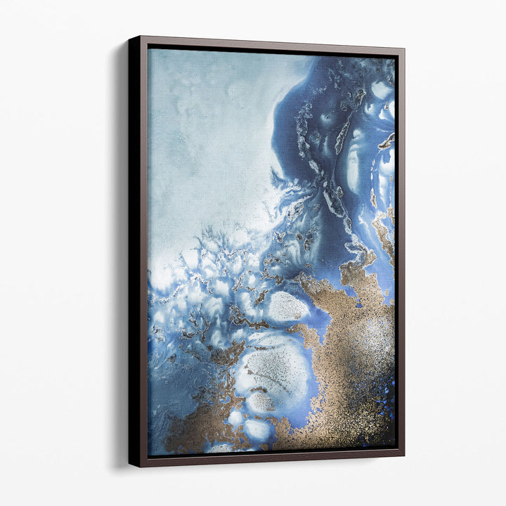 Ocean Wave Waltz  2 - Canvas Print Wall Art