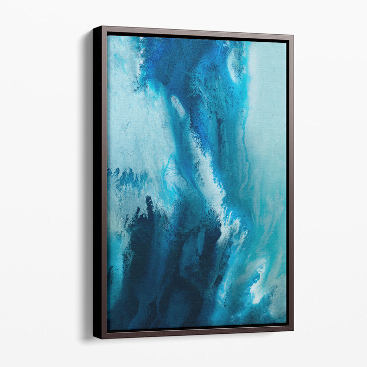 Ocean's Embrace - Canvas Print Wall Art