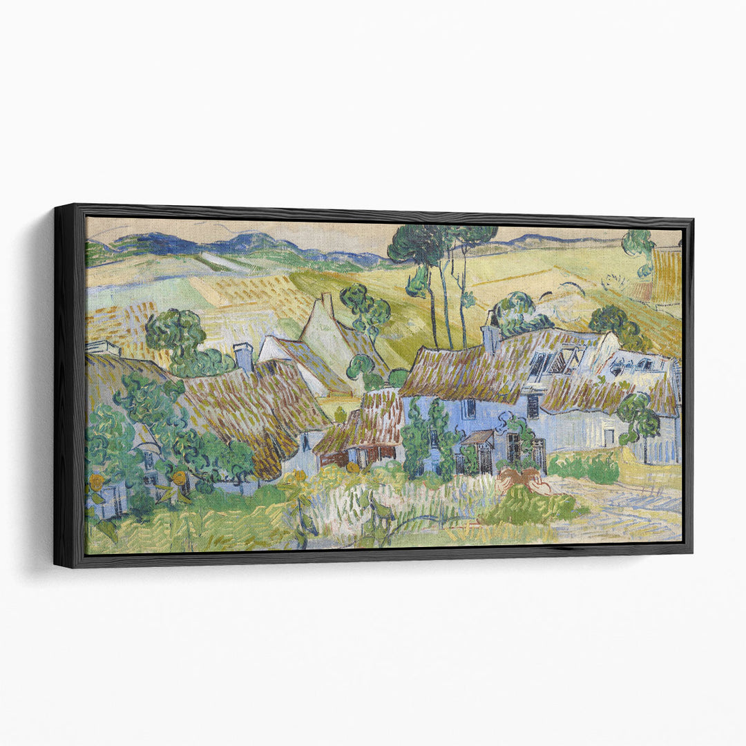 Farms Near Auvers, 1890 - Canvas Print Wall Art