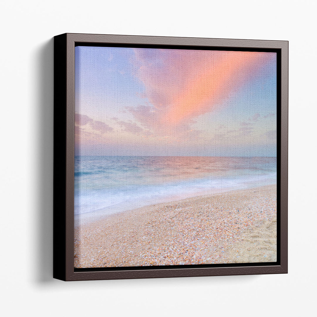 Beach Sunset - Canvas Print Wall Art