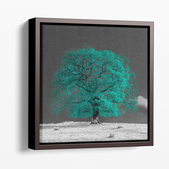 Tree on a Hill - Canvas Print Wall Art