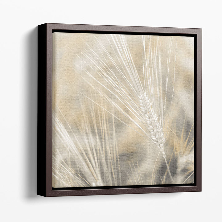 Wheat Close-up - Canvas Print Wall Art