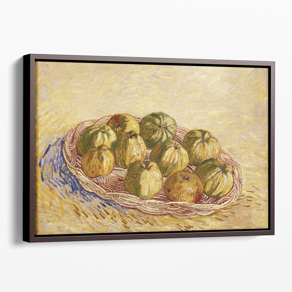 Still Life, Basket of Apples, 1887 - Canvas Print Wall Art