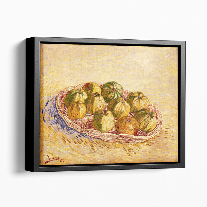 Still Life, Basket of Apples, 1887 - Canvas Print Wall Art