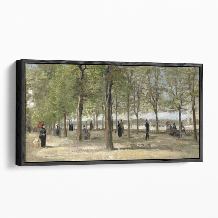 Terrace in the Luxembourg Gardens, 1886 - Canvas Print Wall Art