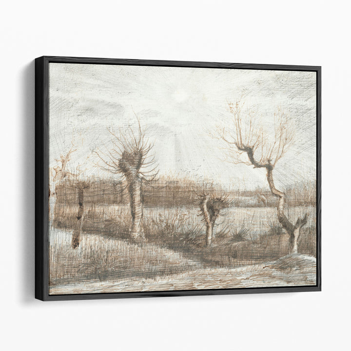 Neutral fine art canvas prints in seasonal tones