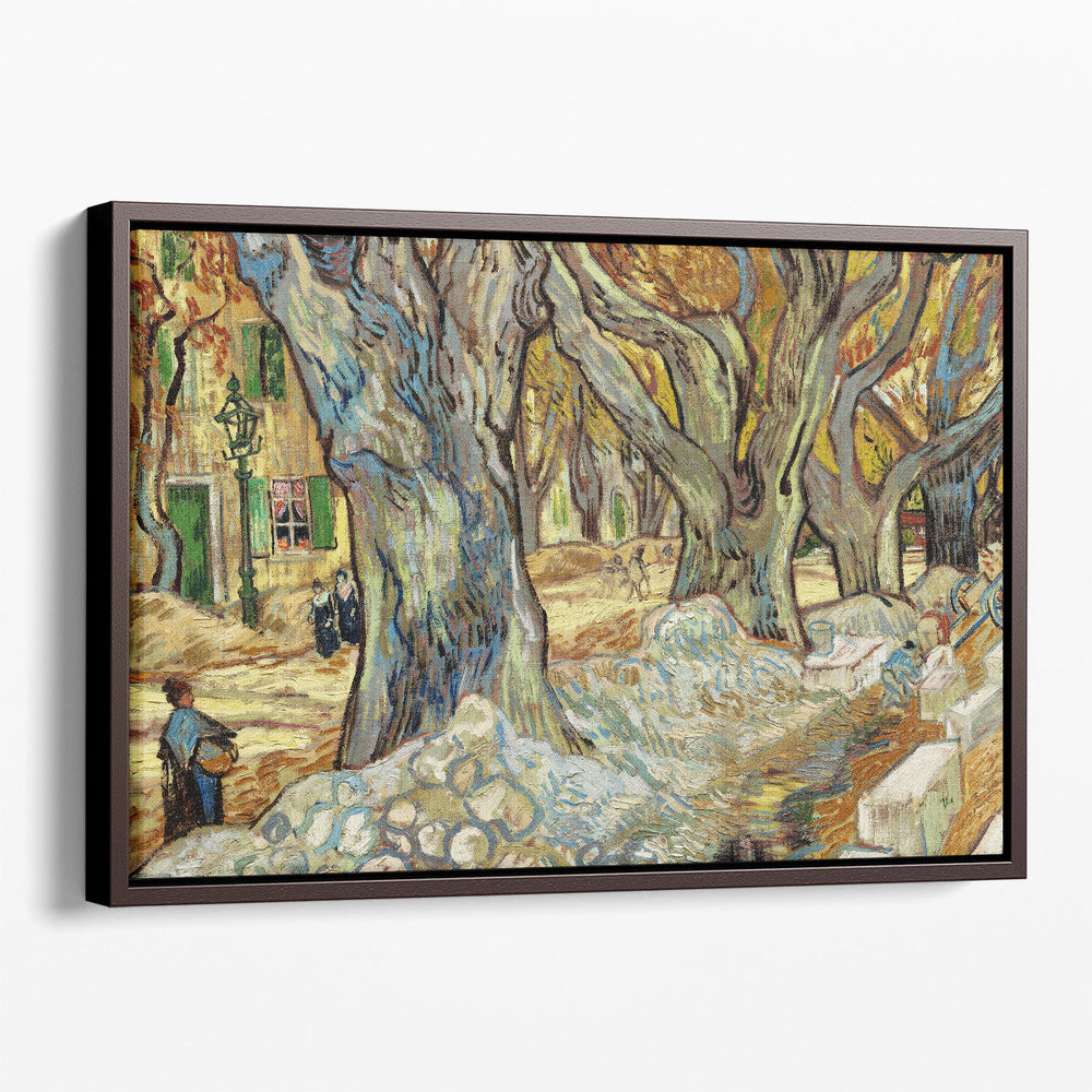 The Large Plane Trees,1889 - Canvas Print Wall Art