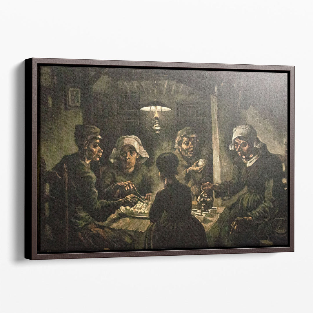 The Potato Eaters, 1885 - Canvas Print Wall Art