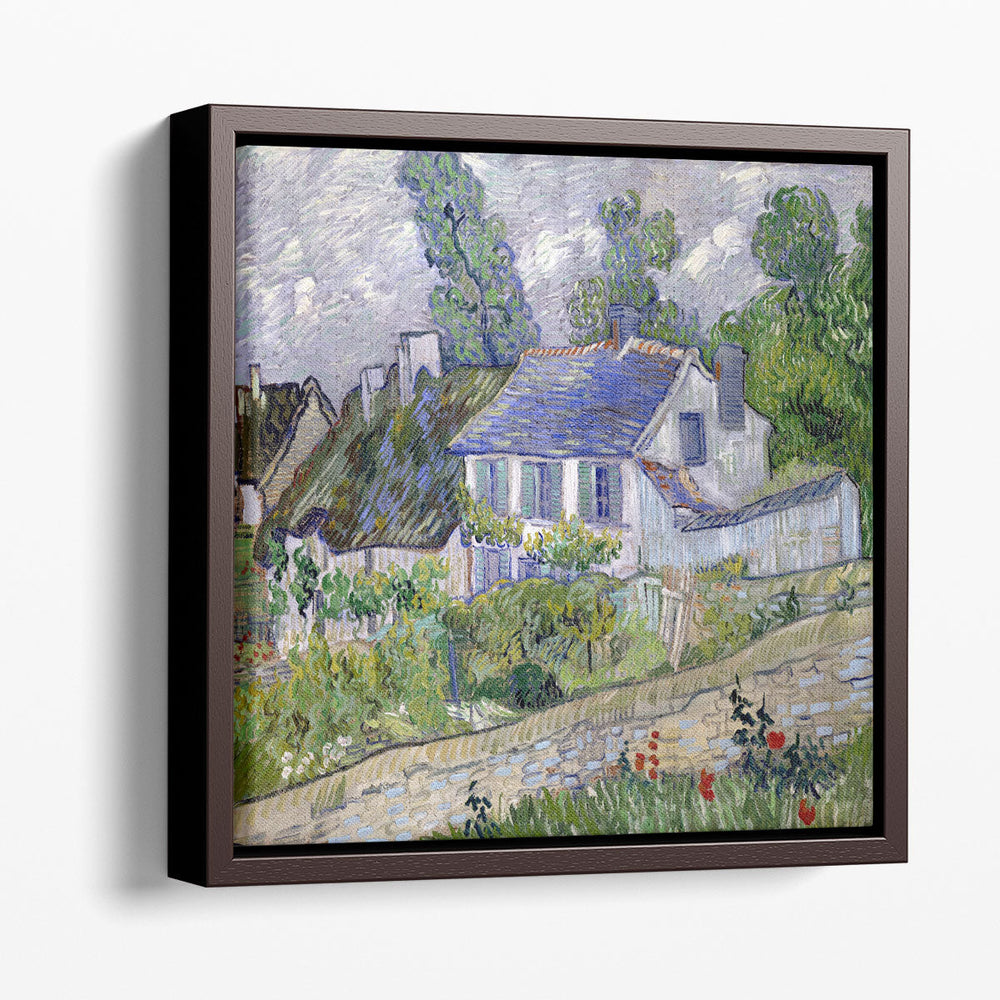 Houses at Auvers, 1890 - Canvas Print Wall Art