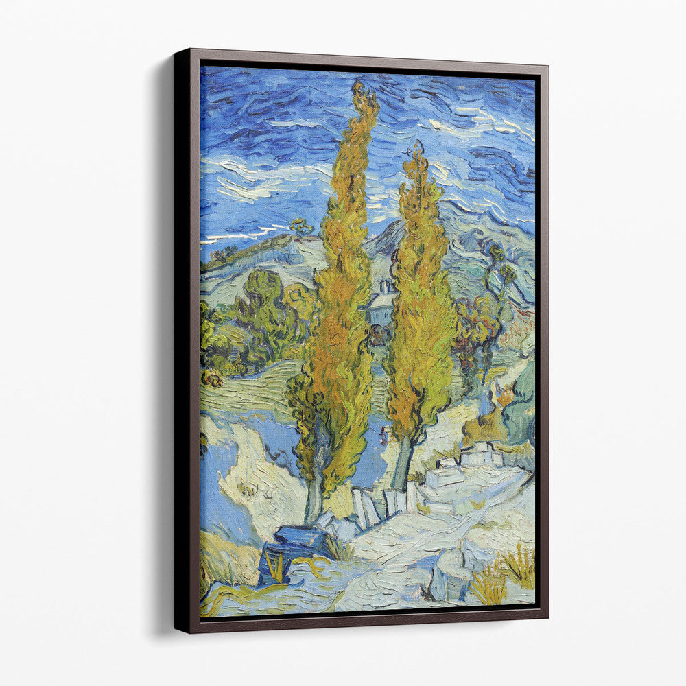 The Poplars at Saint-Remy, 1889 - Canvas Print Wall Art