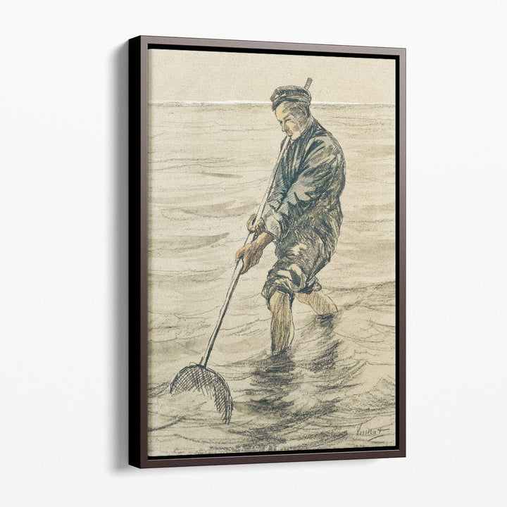 The Shell Fisherman, 1890 - Canvas Print Wall Art